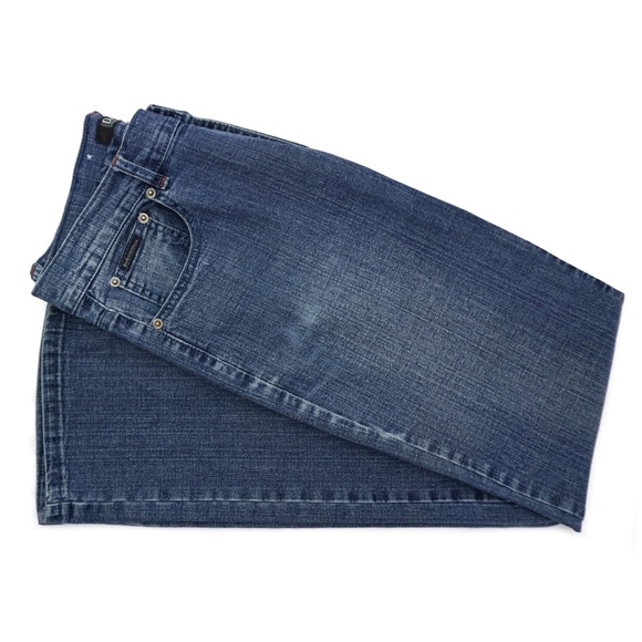 D&G DOLCE & GABBANA Ladies Classic Mid-Rise Blue Jeans - Picture 1 of 15